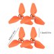 thumbnail image 4 of 2 Pares Hélices para DJI Neo Drone Cuchillas Coloridas Liberación Rápida() Naranja, 4 of 4