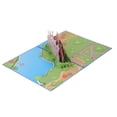 thumbnail image 1 of 3D Birthday Cards, Playground Style Happy Birthday Cards Vivid Colors With Envelope For Holiday, 1 of 8