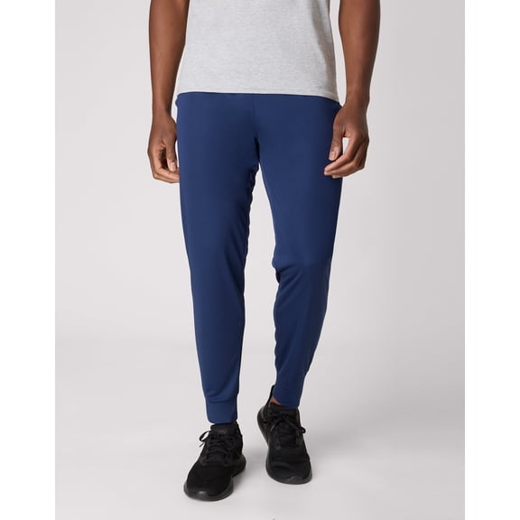 Hanes Cool DRI Men’s Joggers, 3-Pack, Moisture Wicking, 29" Black/Navy/Graphite S