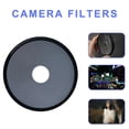 thumbnail image 3 of TQEHS Filtro de desenfoque de exposición central de 52 mm, 55 mm, 58 mm, 62 mm, desenfoque de primer plano hueco, fotografía de retratos, filtro difuso G9G0, 3 of 5