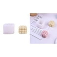 thumbnail image 2 of BQBQERT 3D Cube Shape Silicone Mold, Cubic Mold for Gypsum Ornament Home Decor Valentine Resin Craft, 2 of 9