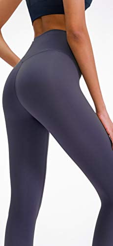 Celadora Womens Yoga Pants High Waisted Naked Feeling 7/8 Length Leggings 