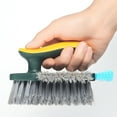 thumbnail image 3 of Crevice Brush Window Gap Cleaning Brush All-In-One Crevice Scraper Tool Bathroom Tile Grout Brush Corner Scrubber Narrow Space Cleaner Window Cleaning Tool, 3 of 7