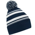 thumbnail image 1 of Beechfield  Adult Fan Striped Beanie, 1 of 1