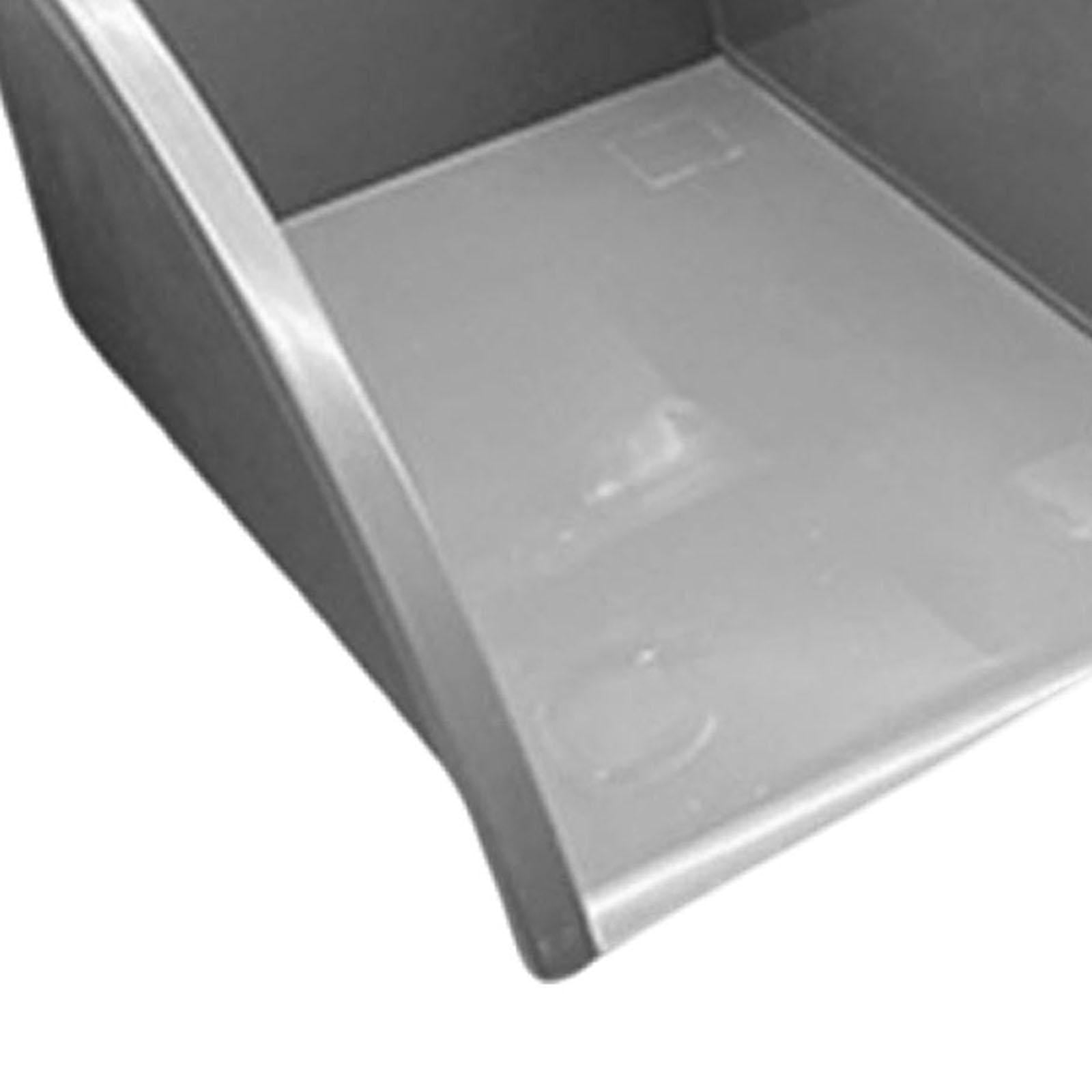 Gutter Downspout Extension Rainwater Collector Water Dustpan Gray PVC Material for Backyard Landscape Barrels