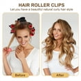 thumbnail image 2 of 24 Pinzas para Rulos Calientes para Rizador de Pelo, Pinzas de Repuesto para Peinar Secciones del Cabello para Mujeres y Niñas., 2 of 5