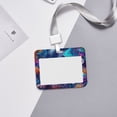 thumbnail image 6 of Zufioo Underwater Turtle Dolphin Octopus Print Work Badge Protective Case, Waterproof Lanyard, Badge Transparent Clip, Suitable for Induction Card Badge Swipe Credit Card, 6 of 7