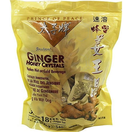 Best Ginger Tea with Honey Crystals 30 bags (Best Tea For Bloated Stomach)
