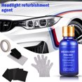 YTBW Heavy Duty Headlight Restoration Kit Car Lens Lamp Cleaner Sanding
