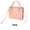 Pink, variant on Cross Body Bag for Woman,Crocodile Print White Purse,Smooth Pull Head White Purses for Women,White