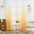 thumbnail image 6 of Visland Gradient Sheer Tulle Curtain for Living Room Bedroom Kitchen Yarn Decor, 1Panel, 6 of 8