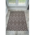 thumbnail image 2 of Benissimo Contemporary Indoor / Outdoor Area Rug RIBON Collection I 5x7 I Brown, 2 of 6