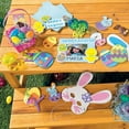 thumbnail image 2 of Fun Express Diamond Plastic Easter Eggs, Sparkling 12 Easter Eggs, Elevate your Easter Egg Hunt Experience with Plastic Diamond Egg, Roomy Delights, Big Surprises Await & Stress-Free Easter Fun, 2 of 3