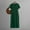 Green, variant on Women's Summer Casual V Neck Solid Color Short Sleeve Waist Knit Dress Womens Winter Dresses Dresses for Women Big Mesh Out Dress Long Maternity Dresses Sweater Dress for Women plus Size Cowl Neck