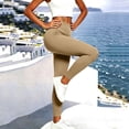 thumbnail image 2 of Admvng Pants for Women Solid Casual Stretchy Workout Yoga Trousers, 2 of 8