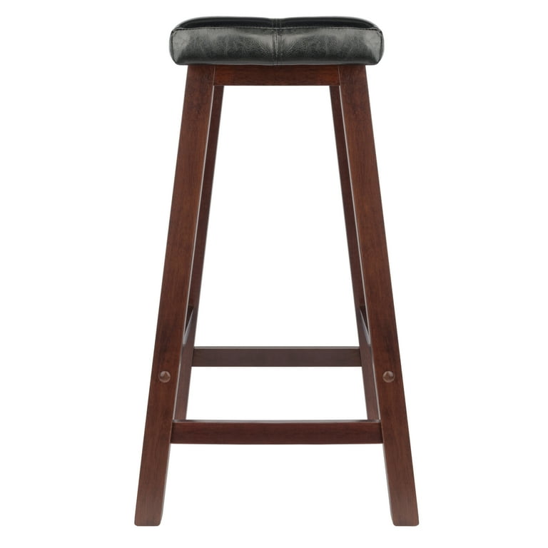 Winsome saddle seat black stool hotsell