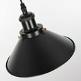 thumbnail image 2 of FSLiving Adjustable Length J-Type Track Light Pendants, Industrial Black Shade, Full Spectrum with Timer Juno Track LED Plant Grow Light for Kitchen Island Bar Balcony, Greenhouse, Customizable, 2 of 9
