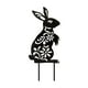 thumbnail image 2 of Bunny Silhouette Garden Sculpture, Animal Silhouette - Accesorios decorativos para exteriores y adornos de jardín CUTICAT Estaca de silueta, 2 of 8