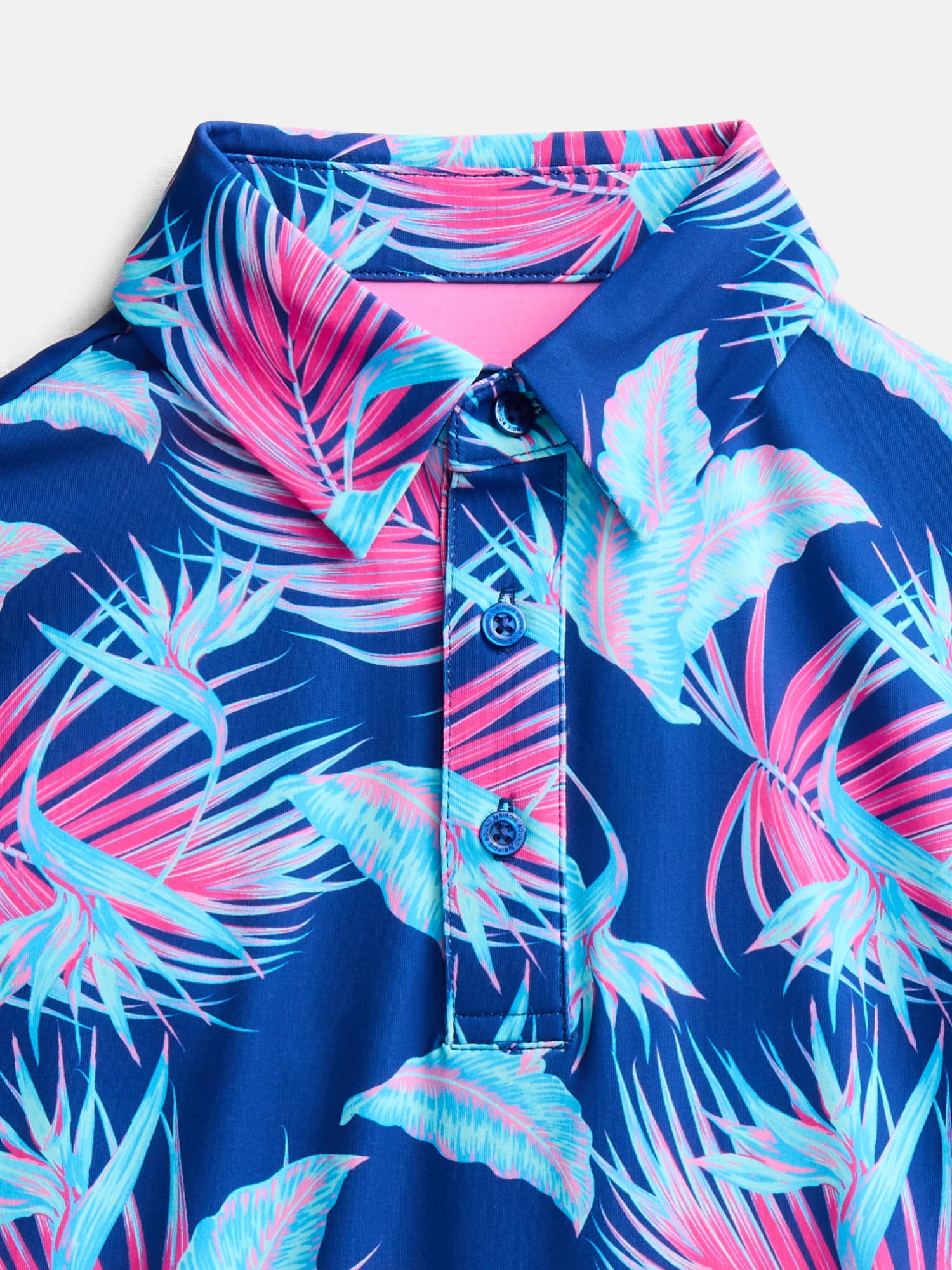 Birdie Bound Boys Vibrant Vines Polo Shirt, Sizes 4-16