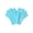 Blue, variant on Webbed Swimming Gloves (1 Pair), Swimming Hand Paddles for Adult, Hand Flippers for Swimming, Silicone Swim Training Hand Fins Webbed Water Resistance Aid for Pool Training