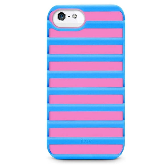 Funda ILUV Pulse para iPhone SE 2016 iPhone 5s y 5 Rosa Azul