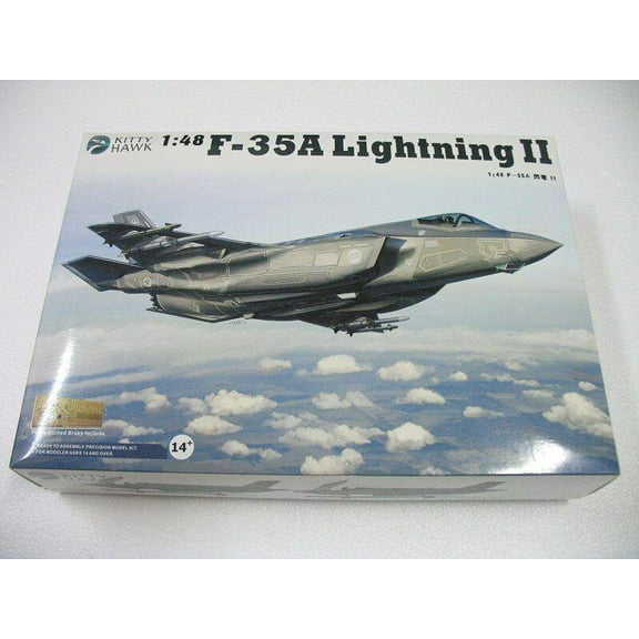 Kitty hawk KH80103 1/48 F-35A Lightning II plastic model kit in limited