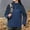 A_ Dark Blue, variant on Unisex Waterproof Softshell Jacket Climbing Hiking Camping Hooded Windbreaker Outdoor Ventures Waterproof Coat Dark Gray M