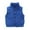 Blue, variant on Jalioing Kids Sherpa Fleece Vest Full Zip Up Sleeveless Jackets with Pocket Boys Girls Fall Winter Outerwear