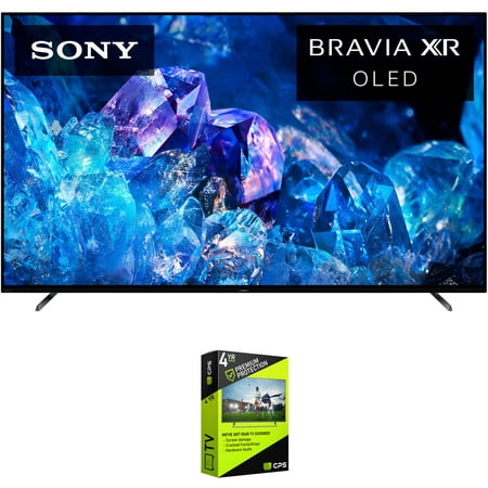 Sony XR65A80K Bravia XR A80K 65 inch 4K HDR OLED Smart TV (2022 Model) Bundle with Premium 4 Year Extended Warranty