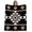 Black, variant on BOO Halloween Throw Blanket, Flannel Fleece Blanket with Striped Design for Couch, Striped Horror Spi-der Web Beige Soft Breathable All Season Plush Blankets for Sofa Office Chair 30"x40"