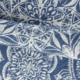 thumbnail image 6 of Better Homes & Gardens Woven Reversible Medallion Outdoor Rug - 5' x 7' - Polypropylene - Blue, 6 of 6