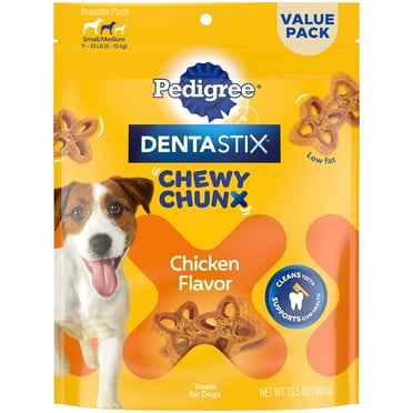 Dentastix Chewy Chunx Dental Treats, Small/Medium Dog - 13.5 Oz.
