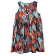 thumbnail image 2 of Conti Kids Toddler Girls Geometric Sleeveless Summer Dress 2-7 Years, 2 of 3