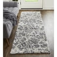 thumbnail image 3 of Feizy Mynka Transitional Abstract, Gray/Ivory, 2'6" x 8' Runner Stain Fade Resistant Pet & Kid Friendly Casual Floor Rug for Living room Bedroom, 3 of 8