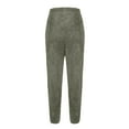 thumbnail image 3 of yievot Womens Winter Plush Pajama Pants Soft Warm Fuzzy Fleece Lounge Pants Sleepwear Bottoms, 3 of 5