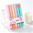 thumbnail image 5 of 6-Pack Pastel Highlighters, Cute Highlighters, No Bleed Highlighters Pens, Colored Highlighters, Mild No-Glare Chisel Tip Markers with Large Capacity for Note-Taking & Journaling, 5 of 7