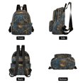 thumbnail image 2 of JIALIOU Mini Backpack Purse for Women Quilted Casual Daypack Small Travel Shoulder Bag, Star Line, 2 of 7