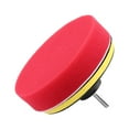 thumbnail image 3 of Kit de 19 almohadillas de pulido y encerado de 6" para pulidora de coche con adaptador de taladro M14, 3 of 5