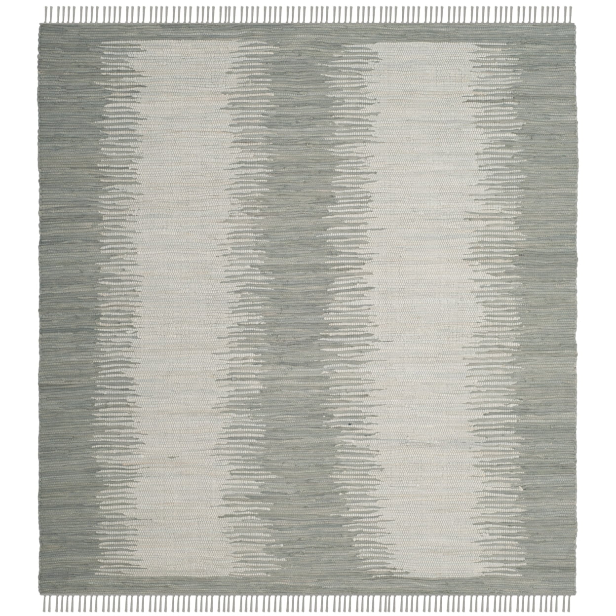 SAFAVIEH Montauk Adayln Abstract Cotton Area Rug, Grey, 5' x 8'