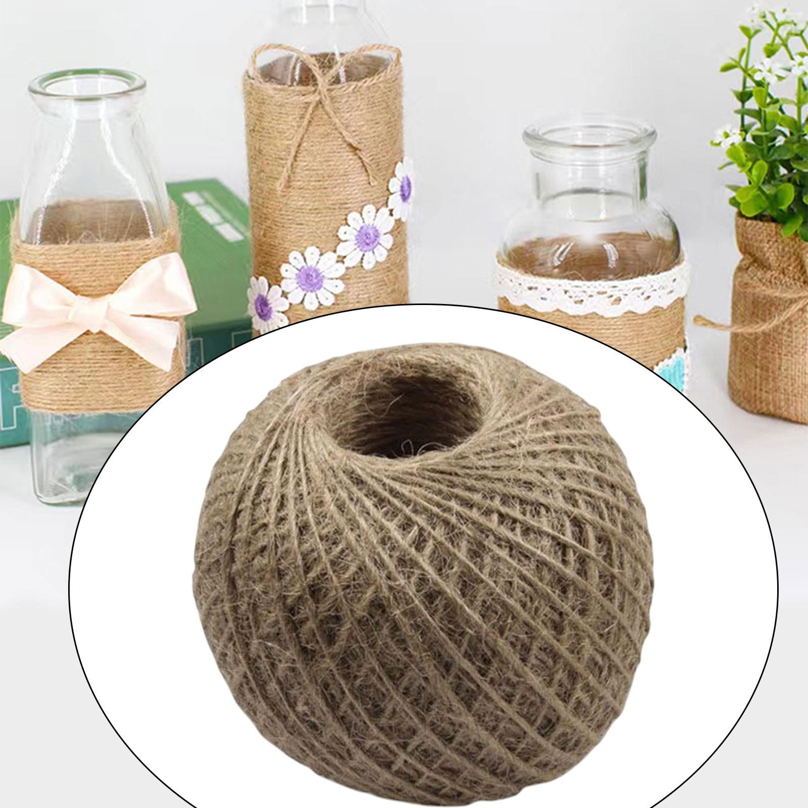 30m/Roll Natural Hemp String Gift Hang Tag Label Rope Craft Cord Twine  Wedding Party Woven Decorative Jute String DIY Hemp Rope - AliExpress