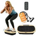 thumbnail image 1 of LifePro HexaPlate Lite Vibration Plate Exercise Machine with Magnetic Acupoints – Compact Full Body Vibration Plate for Beginners, Recovery & Daily Home Workouts - Light Gold, 1 of 9