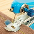 thumbnail image 3 of Fdelink Mini Sewing Machine,Portable Stitcher,Clothes Cordless Machine Sewing Fabrics Needlework Portable Hand-Held Artscrafts Sewing,Compact Sewer,1Pc Sewing Machine, 3 of 5