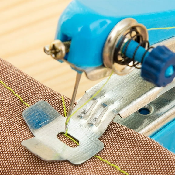 GERsome Handheld Sewing Machine Mini Handheld Sewing Machine for Quick Stitching, Portable Sewing Machine Suitable for Home,Travel and DIY, Tool Kit for Clothing Repair and Sewing Crafts