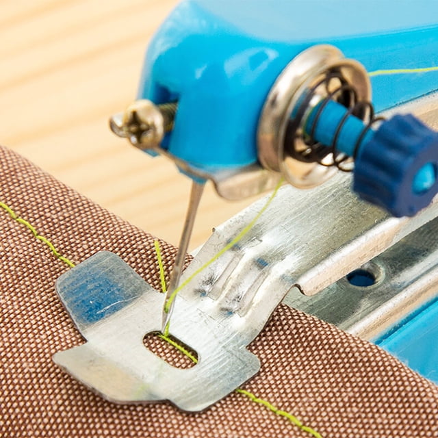 JJKBVCLO Clothes Cordless Machine Mini Sewing Fabrics Needlework Portable Hand-Held ArtsCrafts Sewing