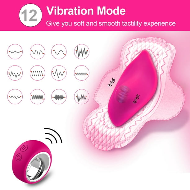 XBONP Women Wearable Panty Vibrator with Remote Control, Women