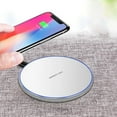 thumbnail image 2 of New Anti- Wireless Charger 15W Max Fast Wireless Charging Pad Compatible with 17/16/16 Plus/16 Pro Max /15/14/13/SE Series, Samsung Galaxy S25/S24/S23 Series, Other Android Phones, 2 of 4