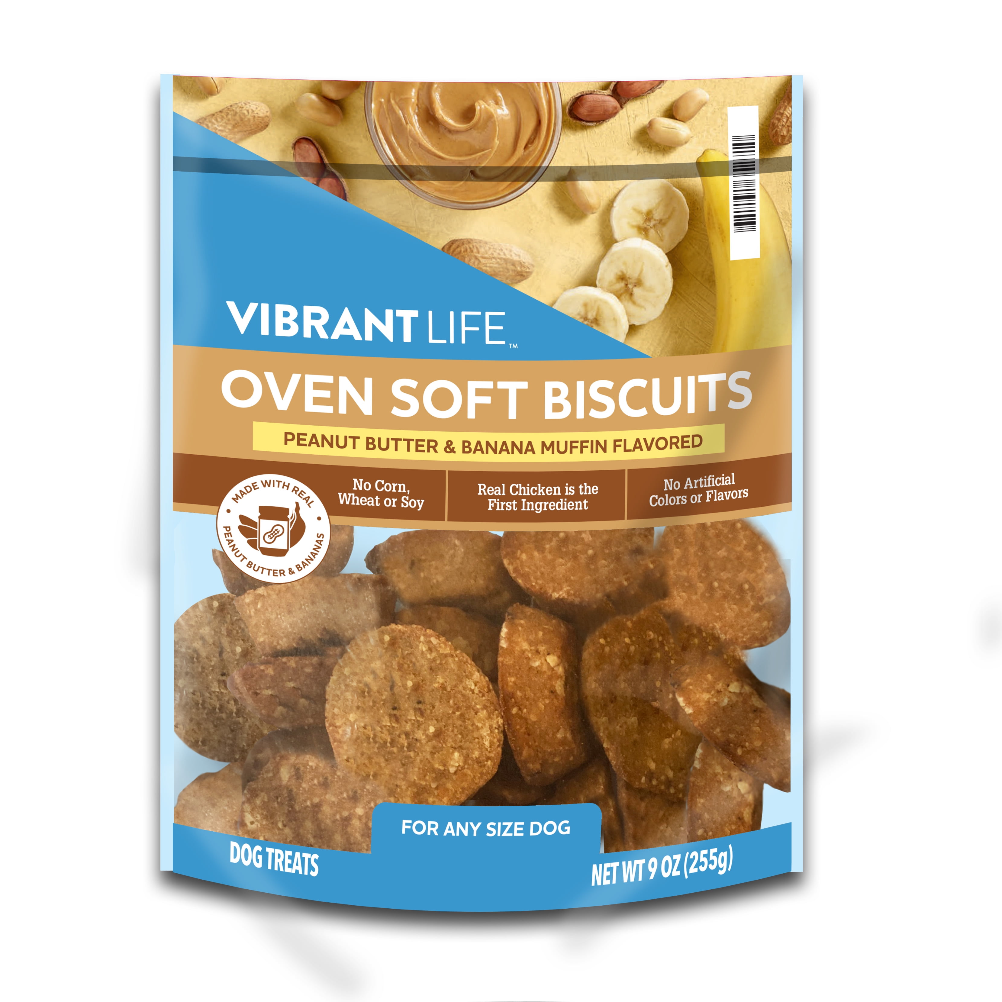 Vibrant Life Peanut Butter and Banana Muffin Flavored Oven Soft