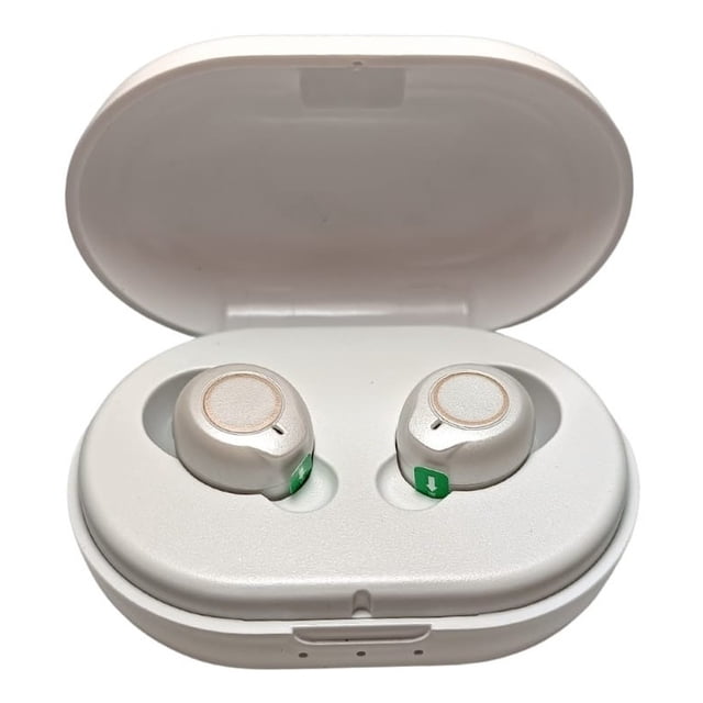 Audifono Auditivo Cheap Medic GM902 color Blanco Para Sordera Recargable 2 Piezas