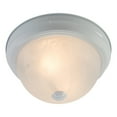 thumbnail image 1 of Yosemite Home Decor 2 Lights Flush Mount in White, 1 of 5