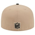 thumbnail image 4 of Men's New Era Tan Pittsburgh Steelers   Logo Main 59FIFTY Fitted Hat, 4 of 6